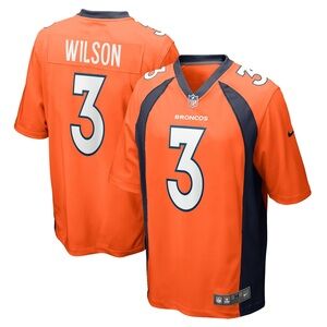Denver Broncos Nike Russell Wilson Football Jersey